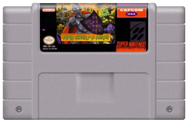 Super Ghouls N Ghosts - Nintendo SNES