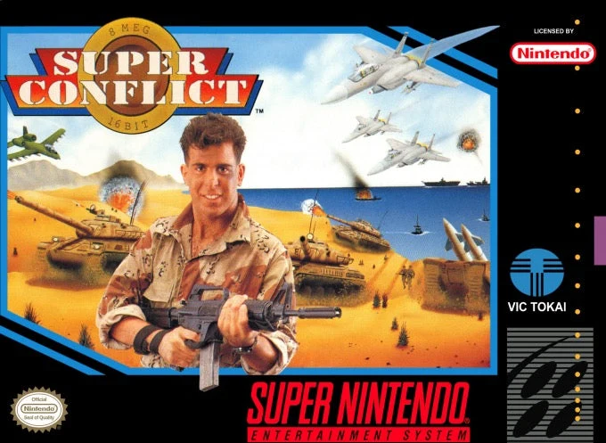 Super Conflict - Nintendo SNES