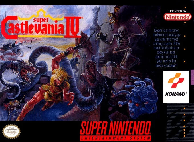 Super Castlevania IV - Nintendo SNES