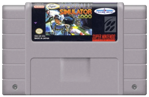 Super Baseball Simulator 1.000 - Nintendo SNES