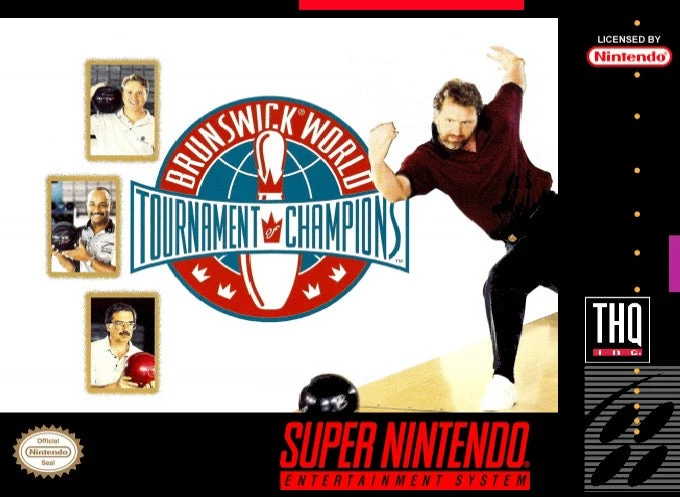 Brunswick World Tournament of Champions - Nintendo SNES