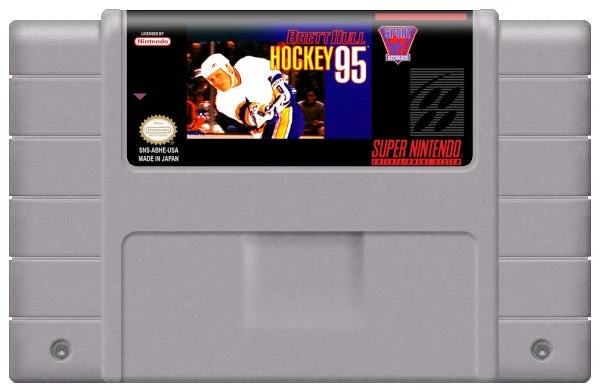 Brett Hull Hockey 95 - Nintendo SNES