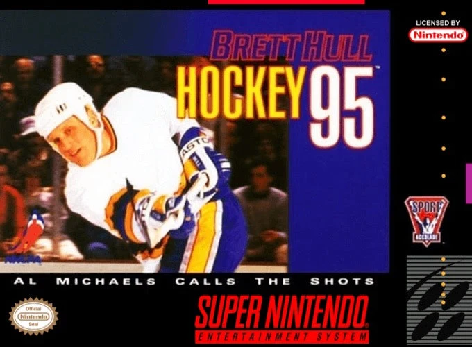 Brett Hull Hockey 95 - Nintendo SNES