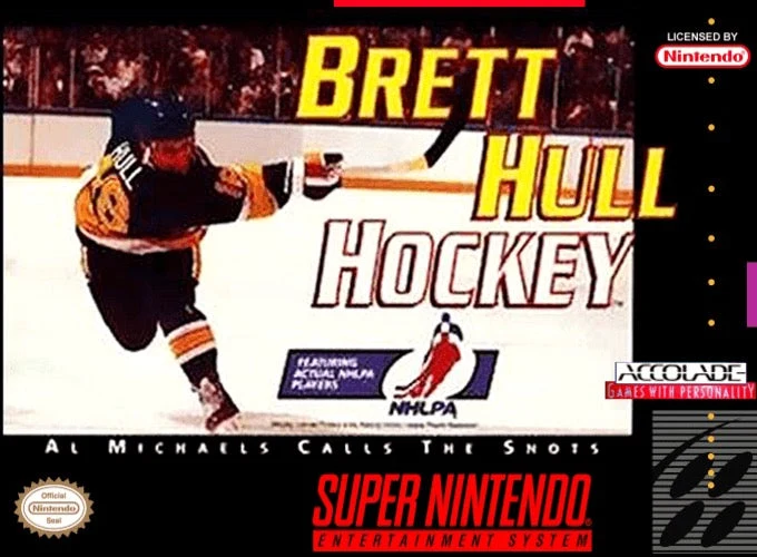 Brett Hull Hockey - Nintendo SNES