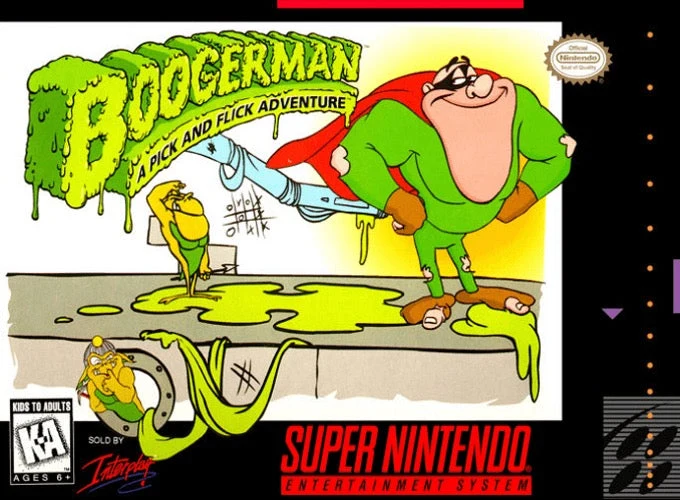 Boogerman A Pick and Flick Adventure - Nintendo SNES