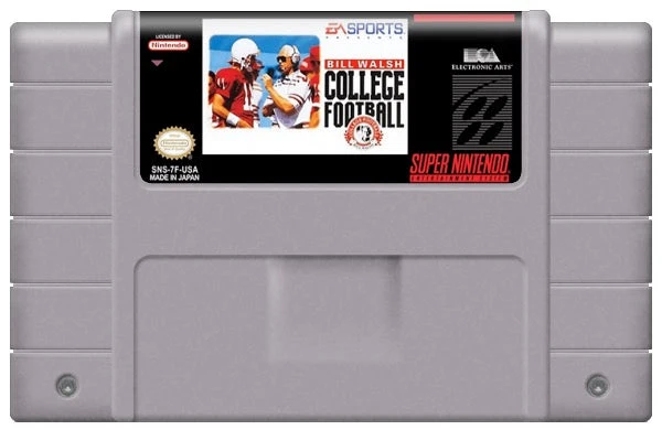 Bill Walsh College Football - Nintendo SNES