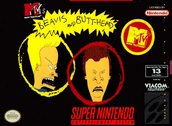 Beavis and Butthead - Nintendo SNES