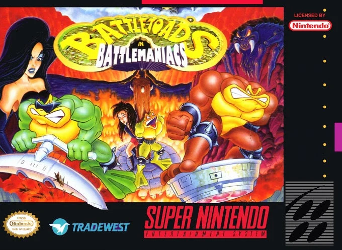 Battletoads In Battlemaniacs - Nintendo SNES