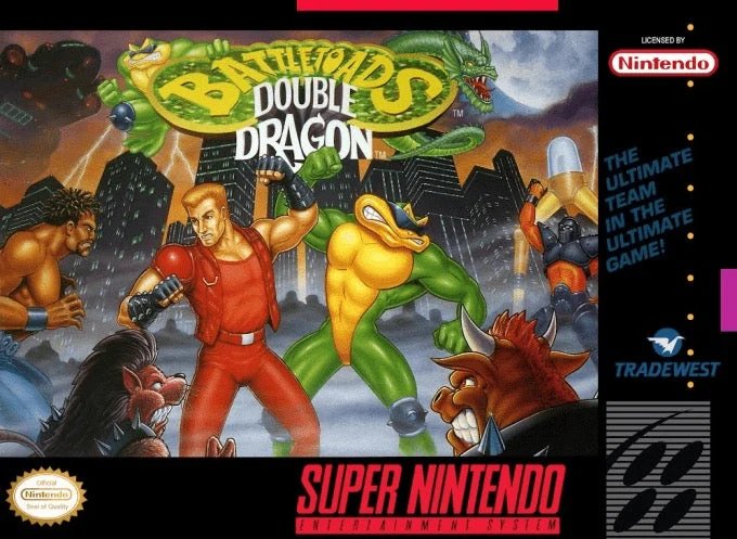 Battletoads and Double Dragon - Nintendo SNES