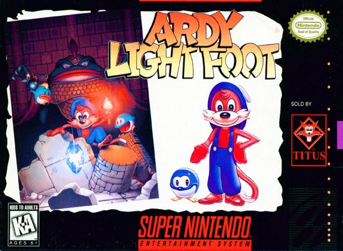 Ardy Light Foot - Nintendo SNES