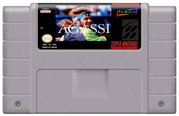 Andre Agassi Tennis - Nintendo SNES