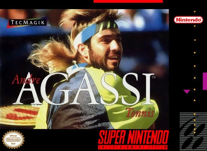 Andre Agassi Tennis - Nintendo SNES