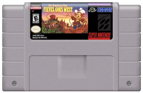 An American Tail Fievel Goes West - Nintendo SNES