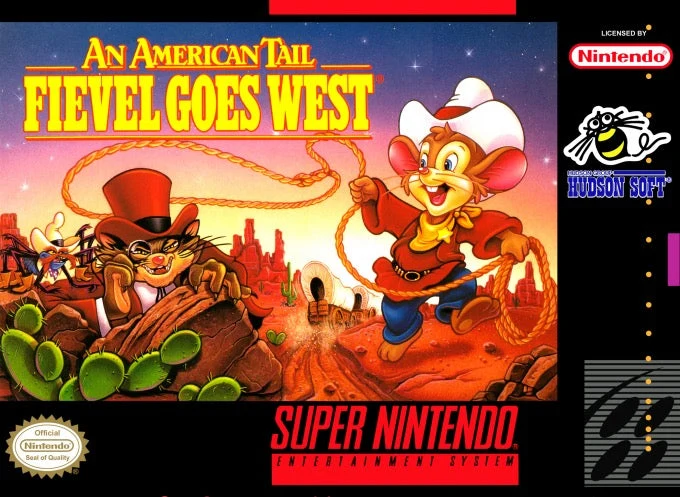 An American Tail Fievel Goes West - Nintendo SNES