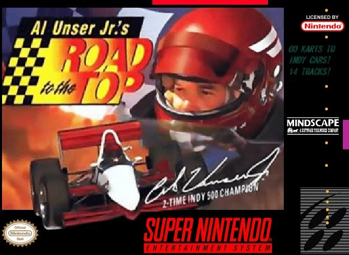 Al Unser Jr.'s Road To The Top - Nintendo SNES