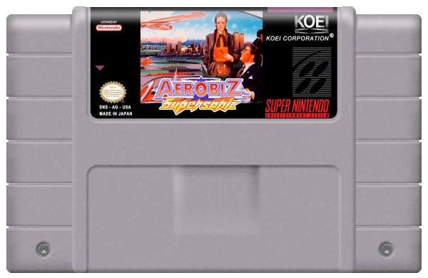 Aerobiz Supersonic - Nintendo SNES
