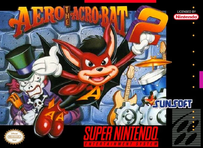 Aero the Acro-Bat 2 - Nintendo SNES
