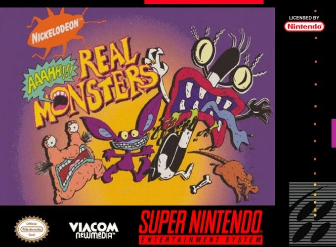 AAAHH Real Monsters - Nintendo SNES