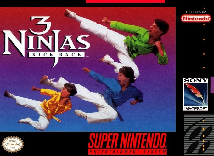 3 Ninjas Kick Back - Nintendo SNES