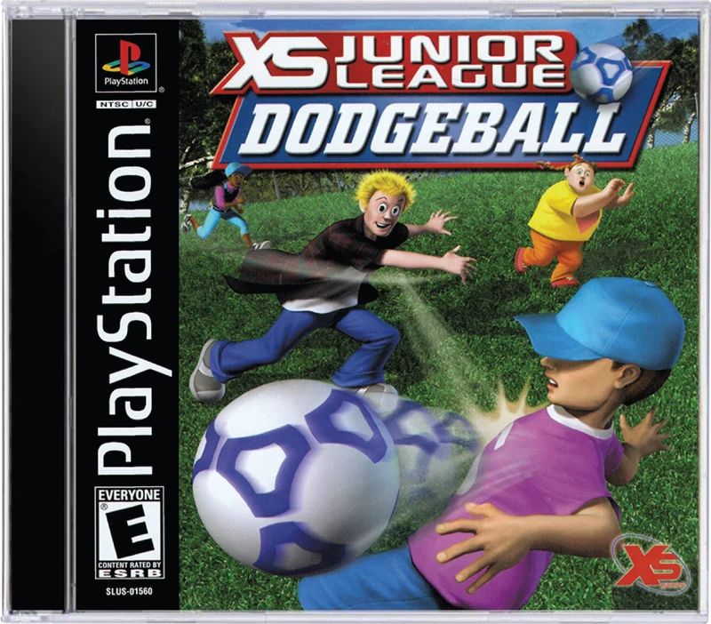 XS Jr League Dodgeball - Sony PlayStation 1 (PS1)