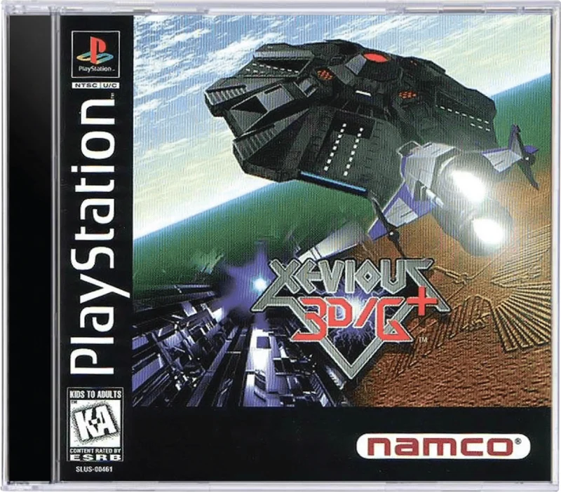 Xevious 3D/G+ - Sony PlayStation 1 (PS1)