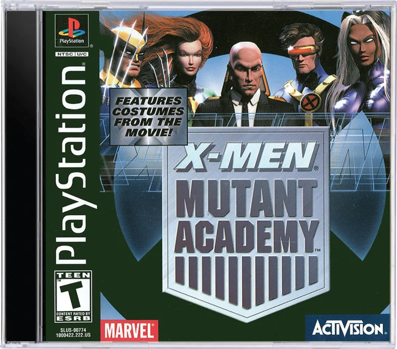 X-Men Mutant Academy - Sony PlayStation 1 (PS1)