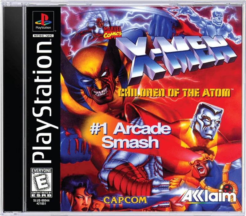 X-Men Children of the Atom - Sony PlayStation 1 (PS1)