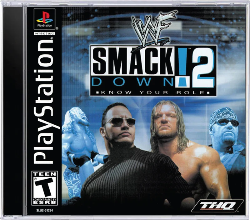 WWF Smackdown 2 Know Your Role - Sony PlayStation 1 (PS1)