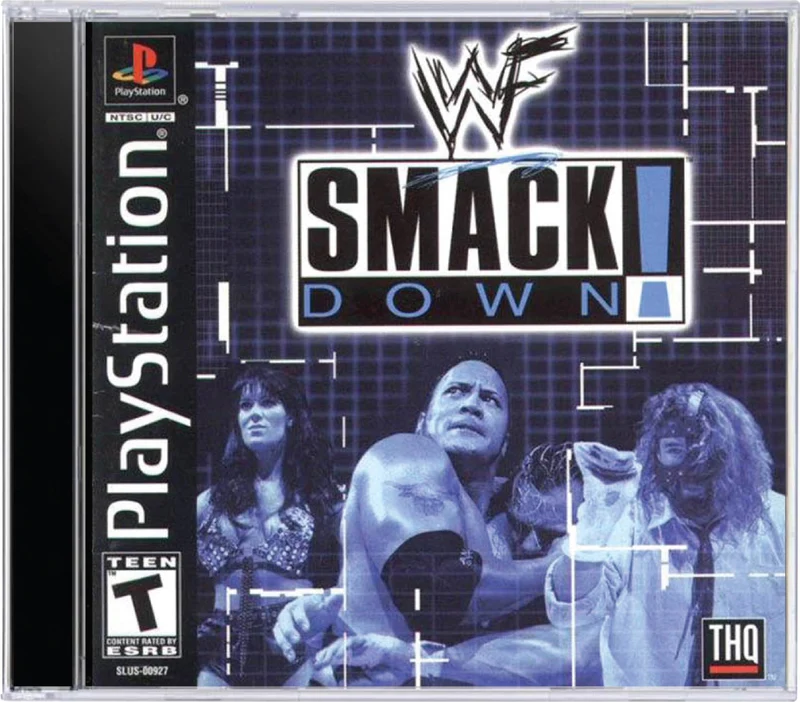 WWF Smackdown - Sony PlayStation 1 (PS1)