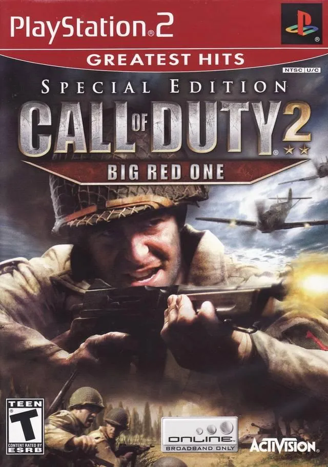 Call of Duty 2 Big Red One: Special Edition - Sony PlayStation 2 (PS2)