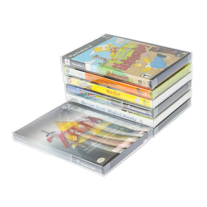 Plastic Protector for Wii, Wii-U, Dvd, GameCube, PS2, Xbox, Xbox 360