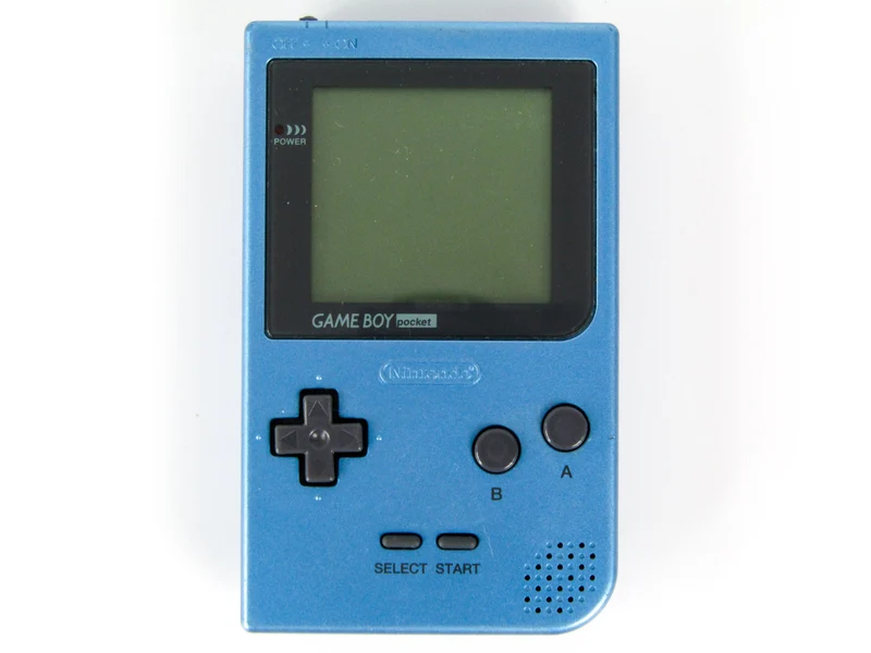 Nintendo Game Boy Pocket Handheld Console Ice Blue