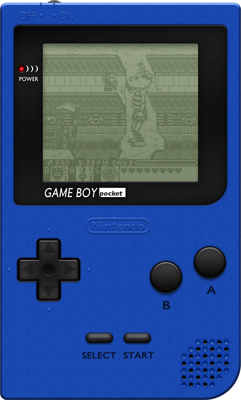 Nintendo Game Boy Pocket Handheld Console Blue