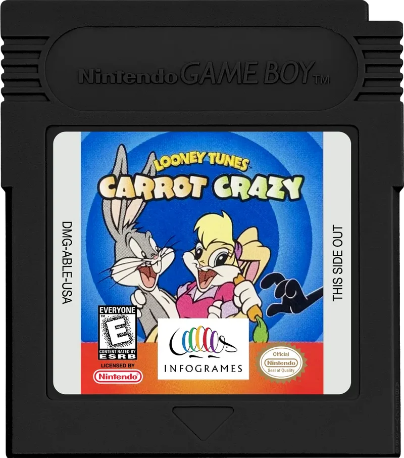 Looney Tunes Carrot Crazy - Nintendo Game Boy Color