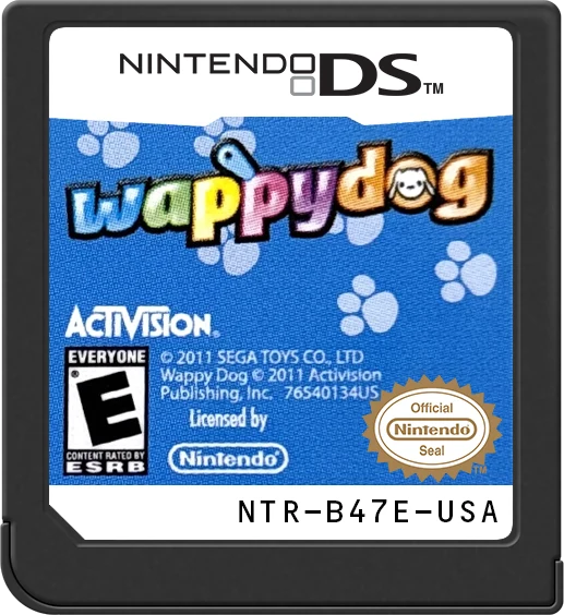 Wappy Dog with Toy - (Game Only) (Nintendo DS)