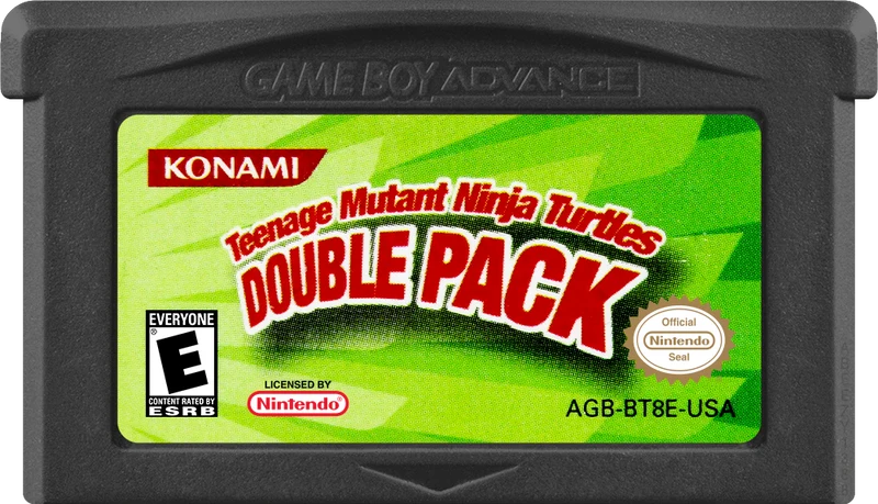 Teenage Mutant Ninja Turtles Double Pack - (Game Only) (GameBoy Advance)