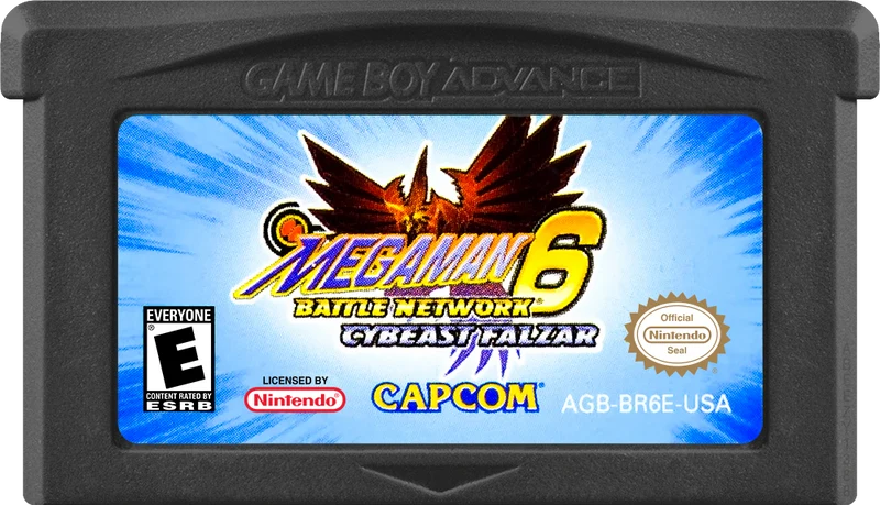 Mega Man Battle Network 6 Cybeast Falzar - (Game Only) (GameBoy Advance)
