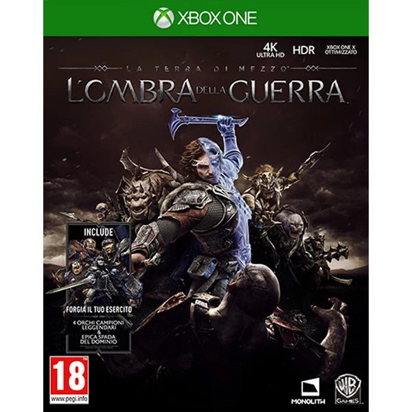 La Terra di Mezzo L'Ombra della Guerra Xbox One / Series X - Usato