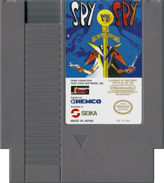 Spy vs. Spy - (Game Only) (NES)