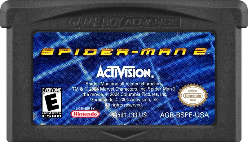 Spiderman 2 - (Game Only) (GameBoy Advance)