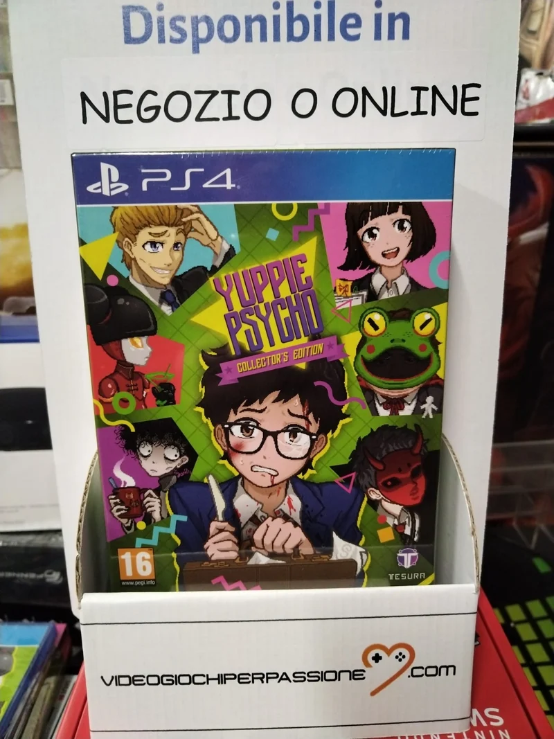Yuppie Psycho: Collector's Edition Playstation 4 Edizione Europea