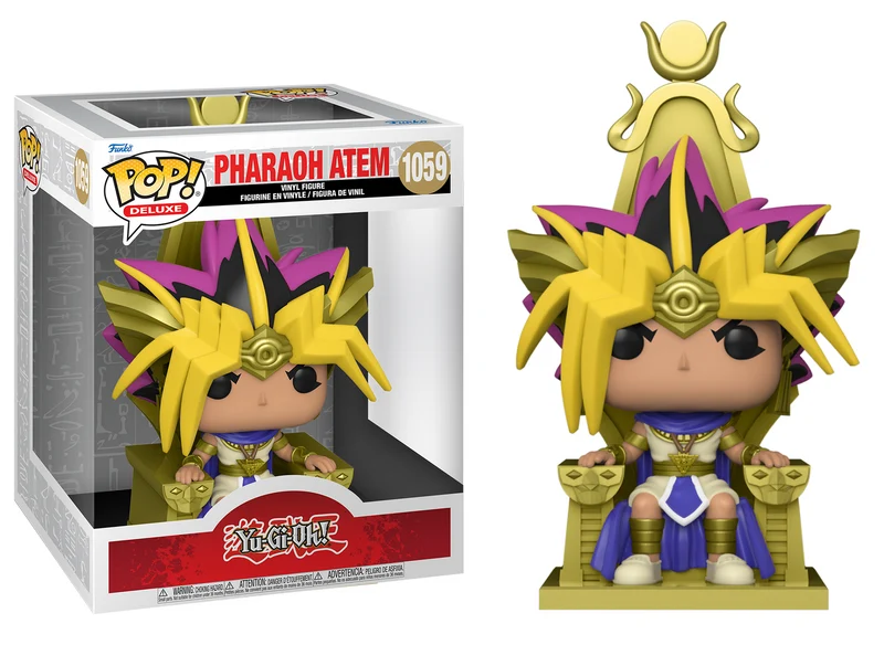 POP! FUNKO Yu-Gi-Oh ! - Pharaoh Atem Pop! Deluxe 25th Anniversary 15cm
