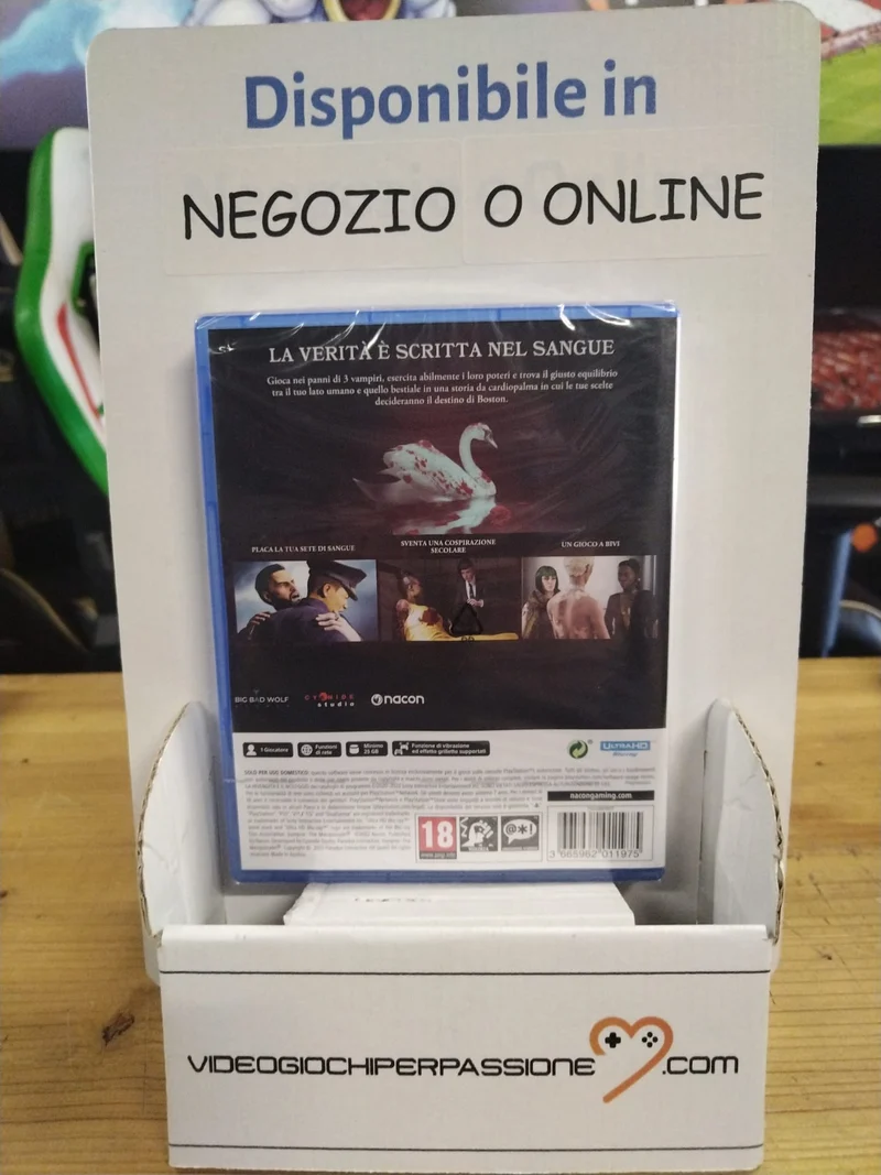 Vampire: The Masquerade - Swansong - PlayStation 5 Edizione ITALIANA