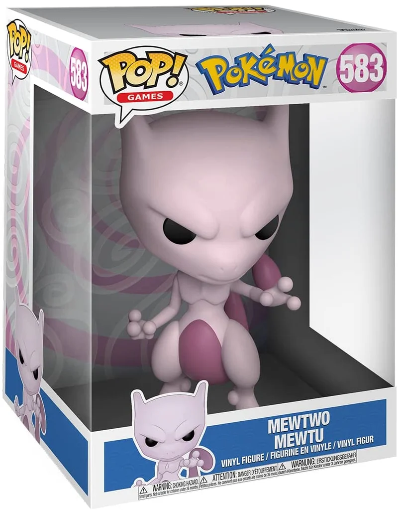 Funko Pop ! Pokemon Super Sized Jumbo POP! Mewtwo 25 cm