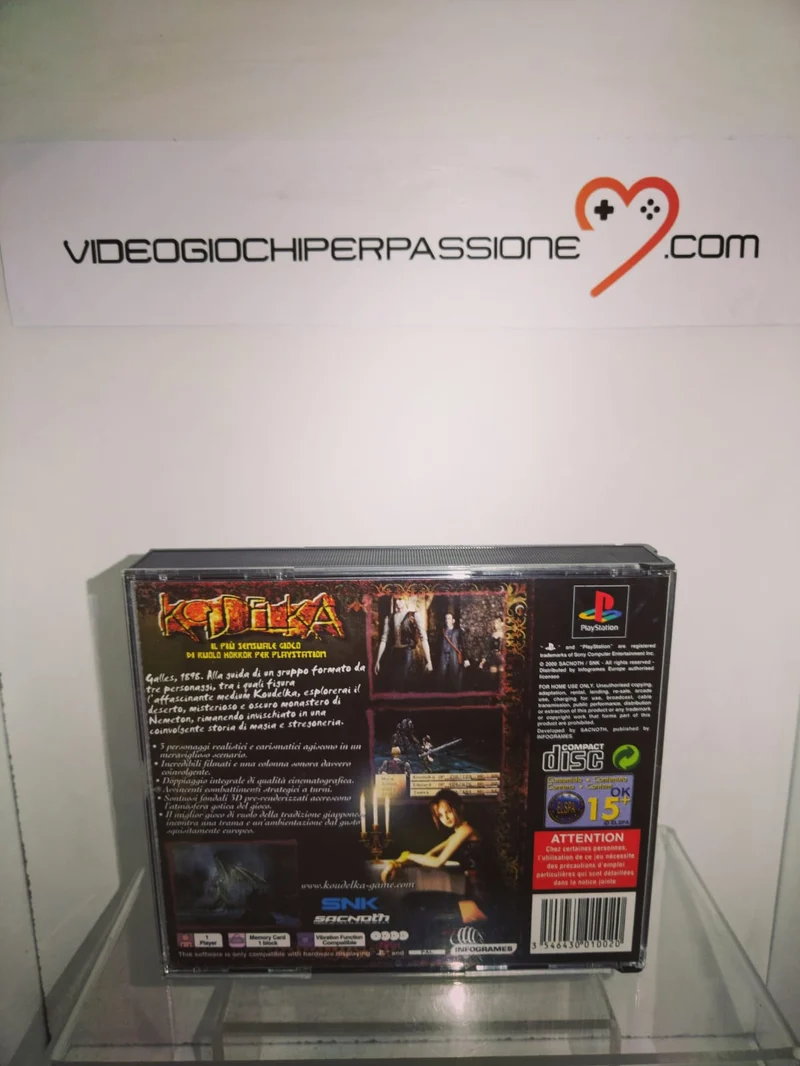 KOUDELKA PLAYSTATION 1 (usato garantito)(versione italiana)(come nuovo)