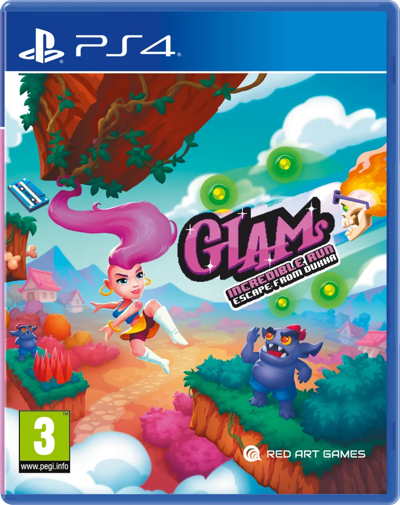 Glam's Incredible Run: Escape from Dukha Playstation 4 Edizione Europea