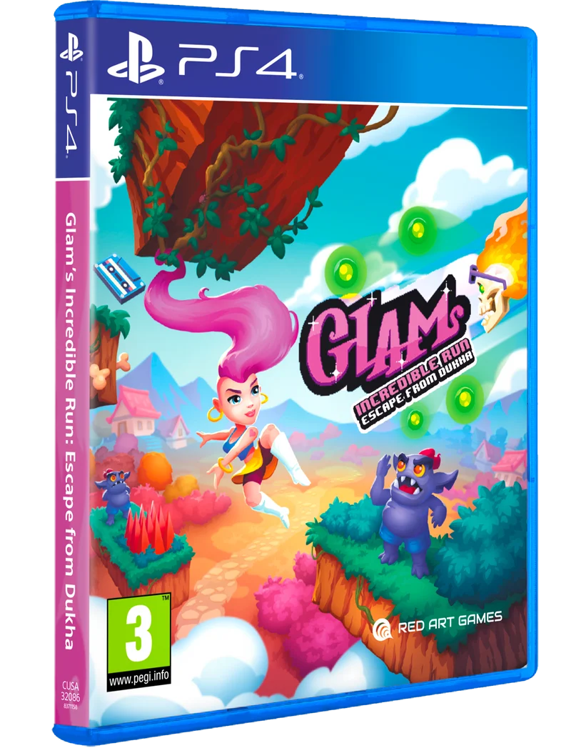 Glam's Incredible Run: Escape from Dukha Playstation 4 Edizione Europea