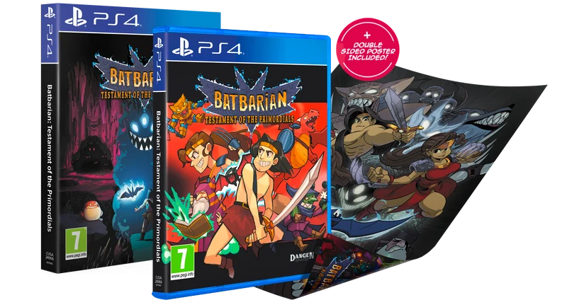Batbarian: Testament of the Primordials Playstation 4 Edizione Europea