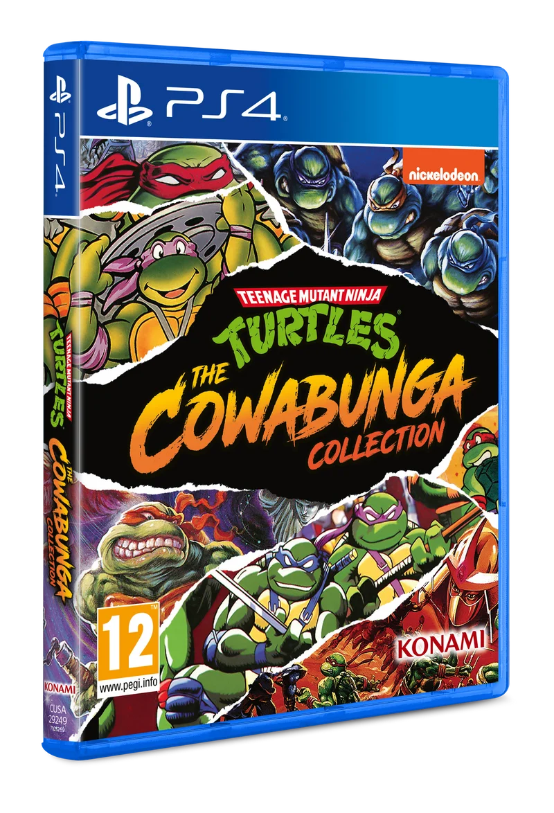 Teenage Mutant Ninja Turtles The Cowabunga Collection Playstation 4 Edizione Italiana