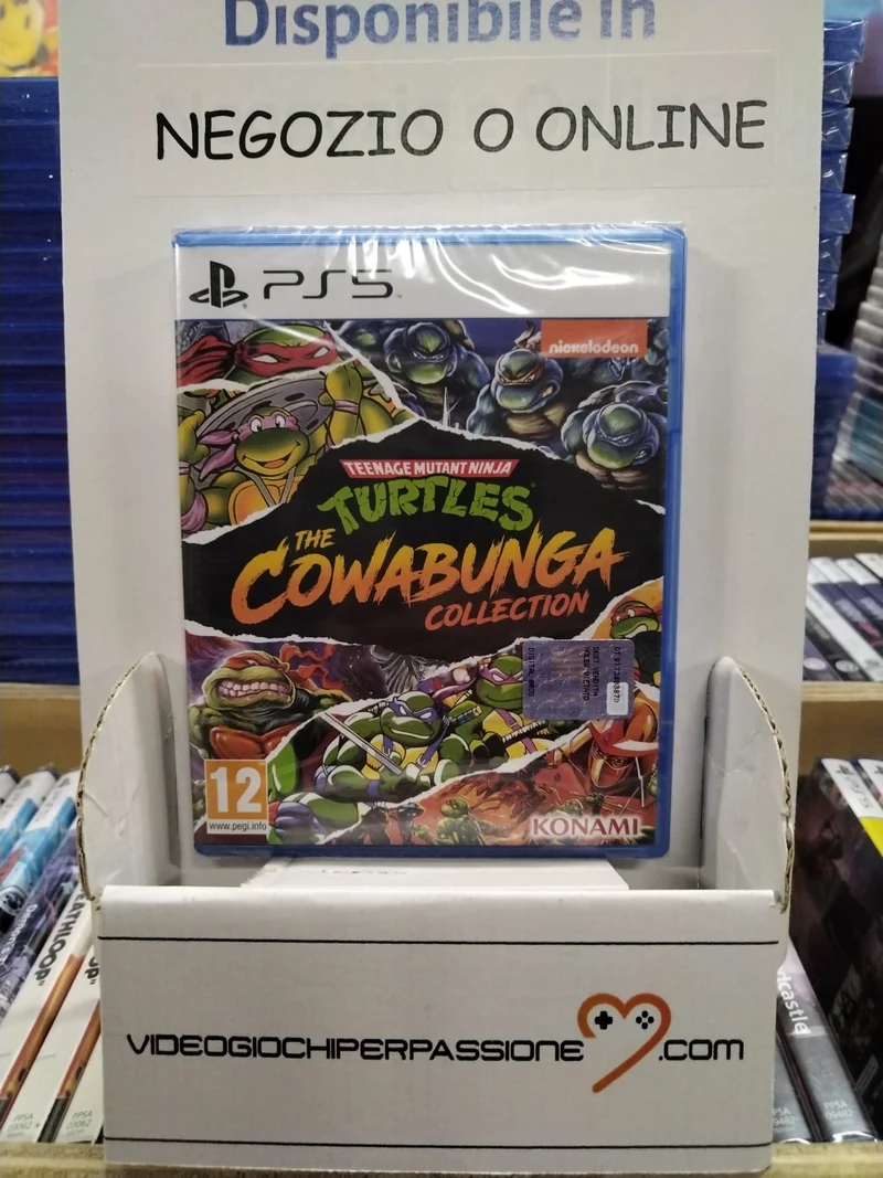 Teenage Mutant Ninja Turtles The Cowabunga Collection Playstation 5 Edizione Italiana